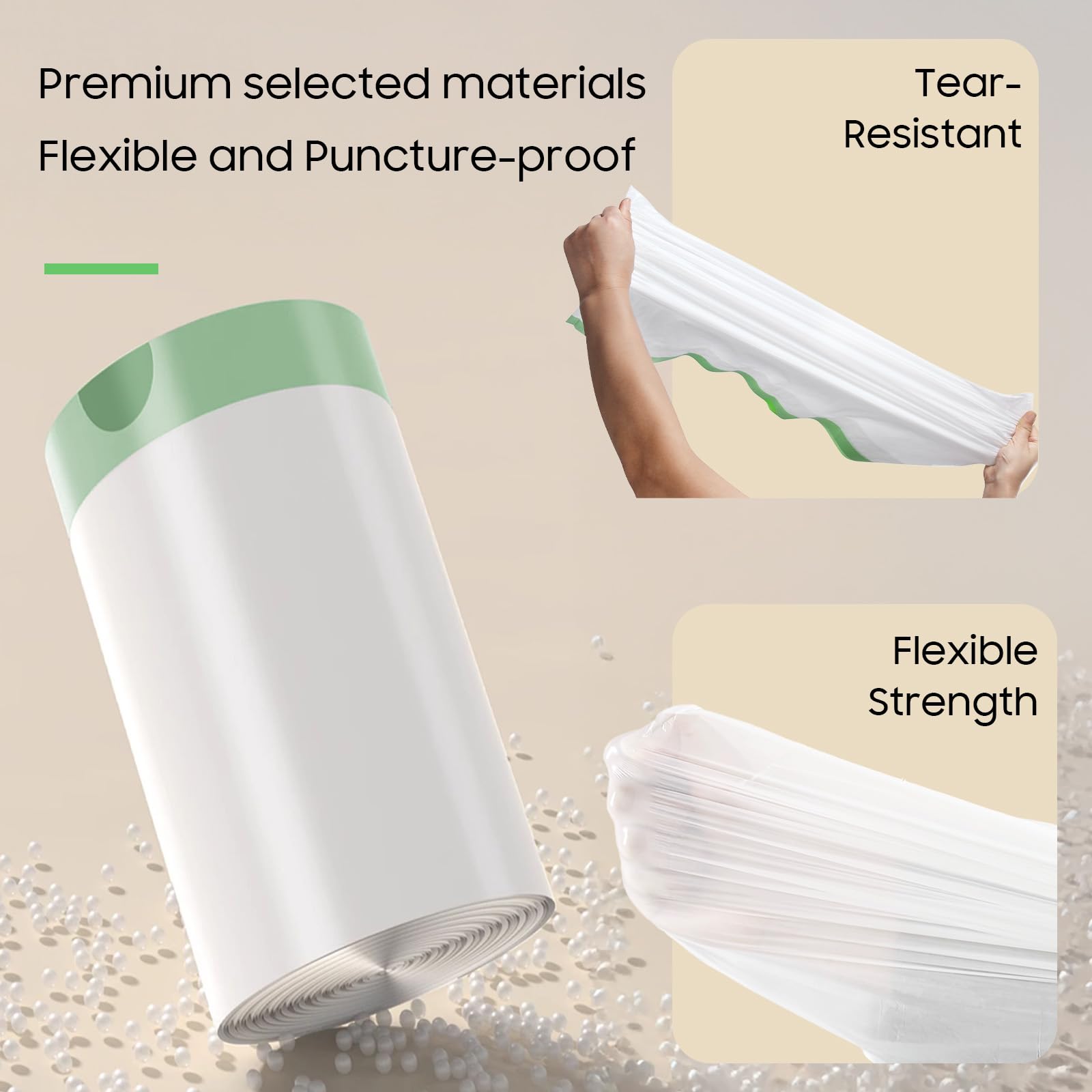 90 Tear-free Count Cat litter bags Liners Only Compatible with MW-SC01 MW-SC02 MeoW Self-cleaning Cat Litter Box,Leak-proof 18" x 12.6" - image 7