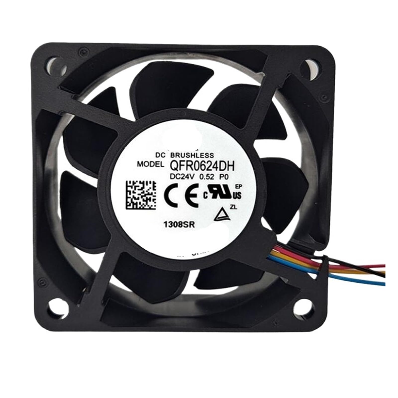 YMUGUEGH QFR0624DH-P0 24V 0.52A 6025 10600rpm cooling fan four wires