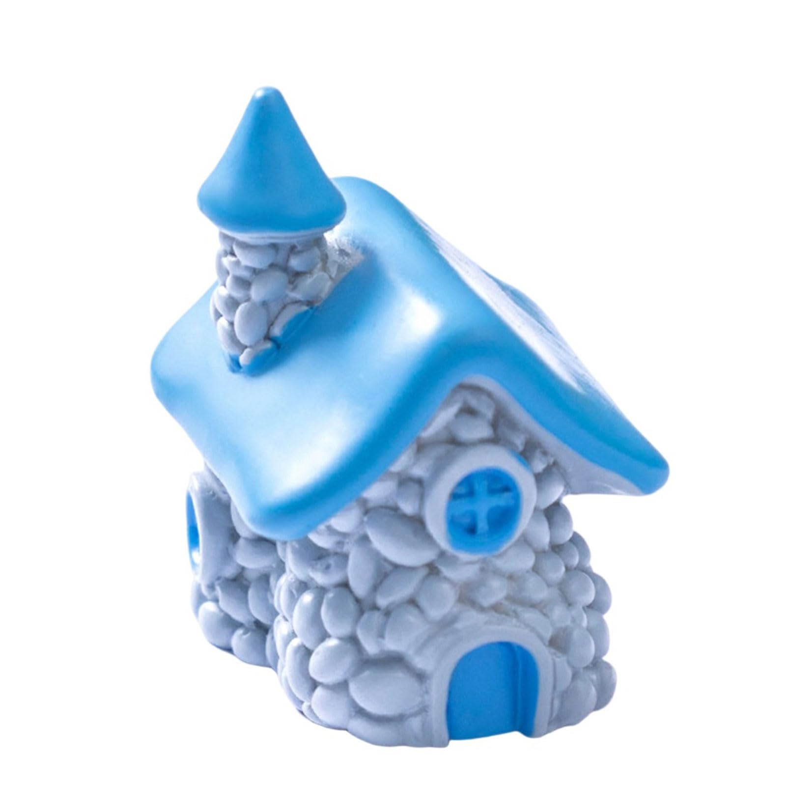 Shurhome Figurine Mushroom Model Small Landscape Home Decorations Miniature Garden Sculpture Decoration Accessories Resin Garden Statues
