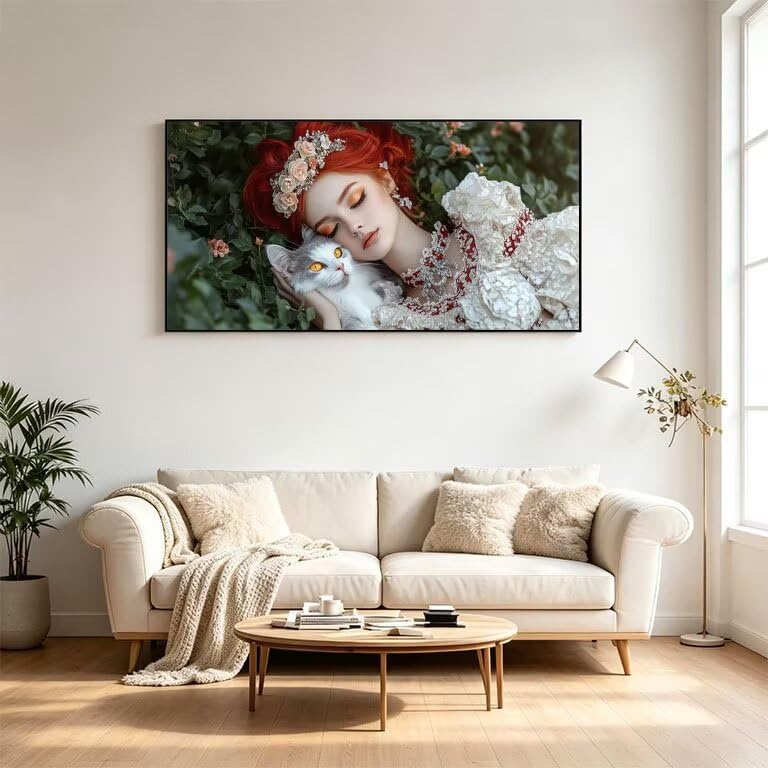 Diy pintura por numeros sin marco 100x200cm combate el estres pintando cuadros decoracion dormitorios 2