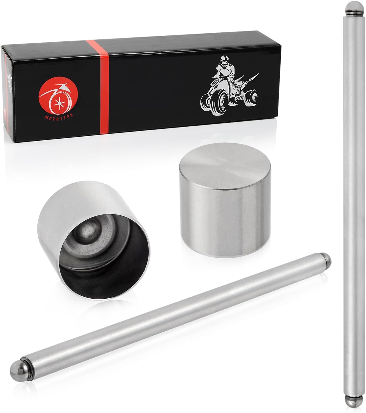 2x Push Rod Pushrod & Cam Follower Bucket For Honda Rancher 420 TRX420 Foreman 500 TRX500 Foreman 520 14440-HP5-600 14421-HN8-000