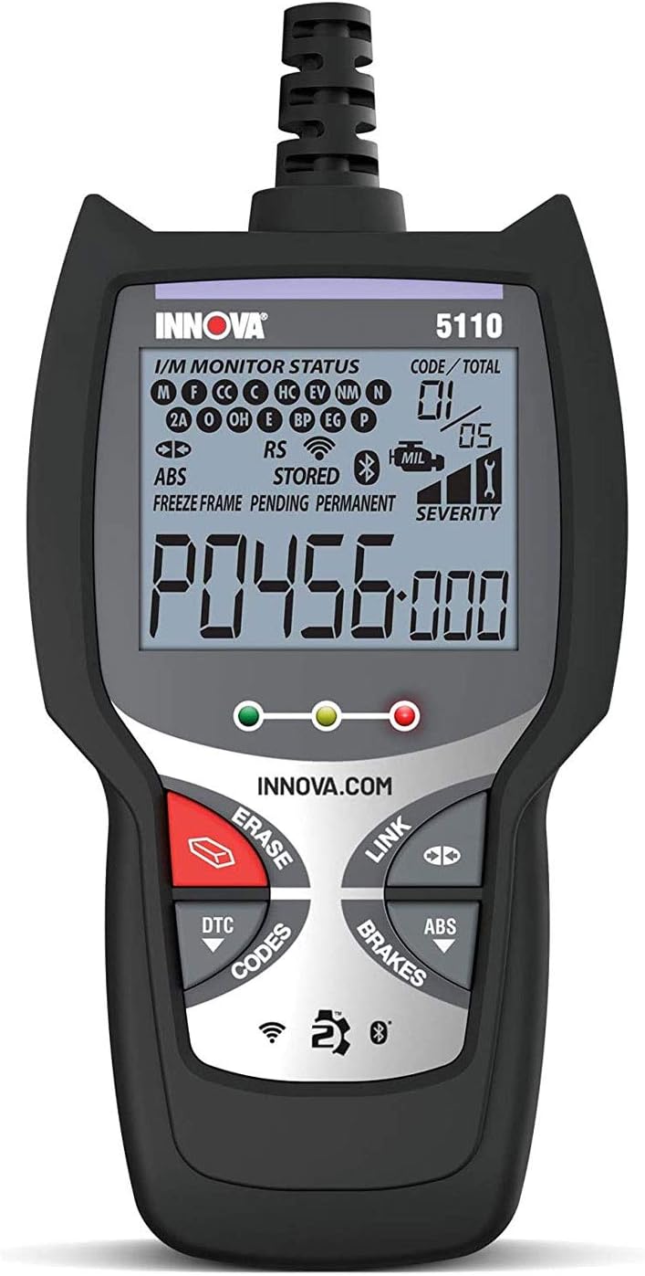INNOVA 5110 Check Engine Code Reader - Super Simple Car Scanner for All Levels - Works on Most 1996 & Newer OBDII Cars