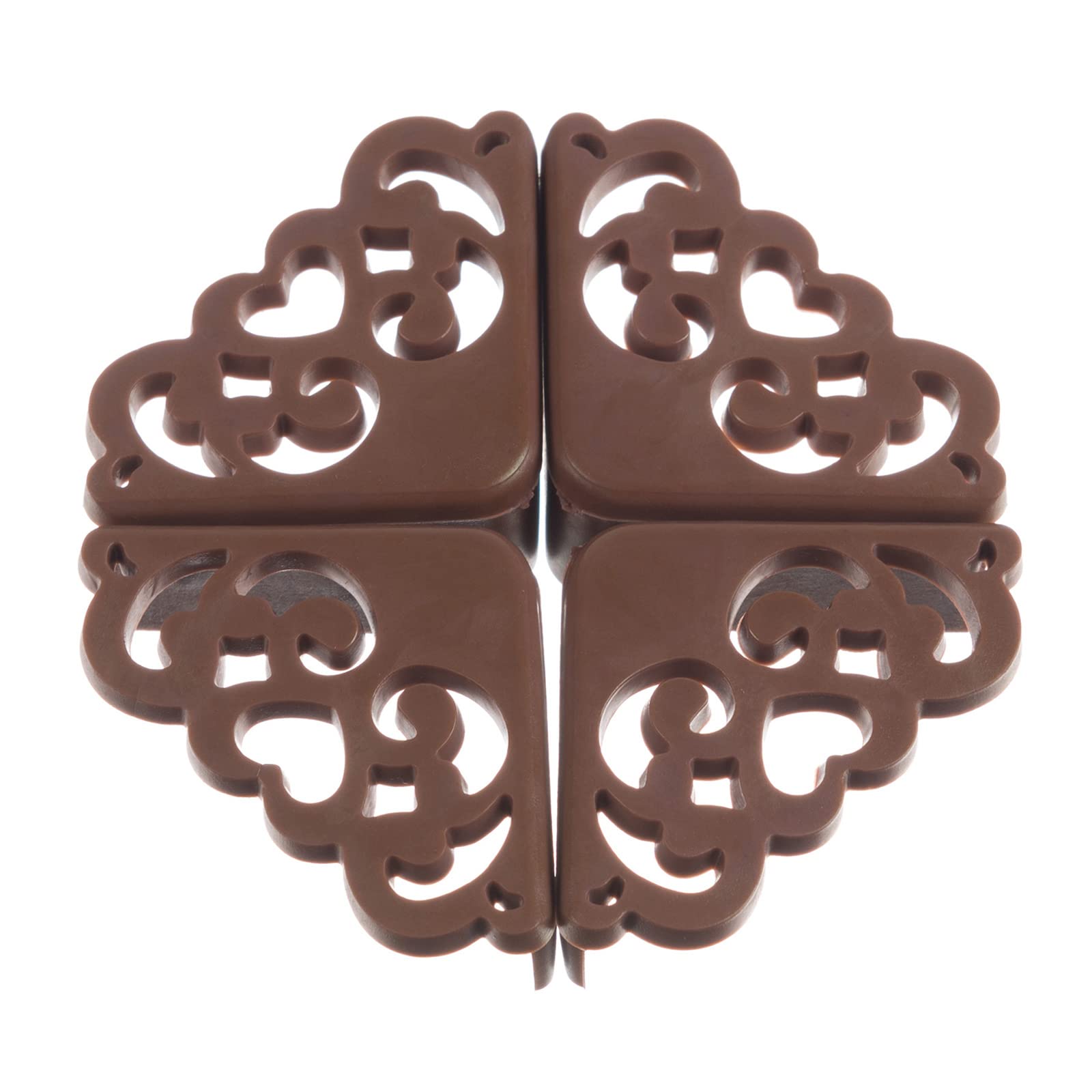 4pcs Baby Safety Silicone Protector Table Corner Edge for Protection Cover Angle for Protection Children Anticollision G Baby Proofing Edge Guards Black for Furniture White Baby Safety