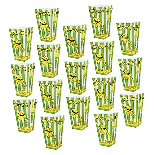 100 Stück Boxen Popcornbox Lebensmitteltablett Papier Popcorn Salz Regenbogen Popcorn Party Popcorn Schüssel Popcorn Beutel Papier Popcorn Eimer Popcorn Snack Container Snackle Popping Maiskörner
