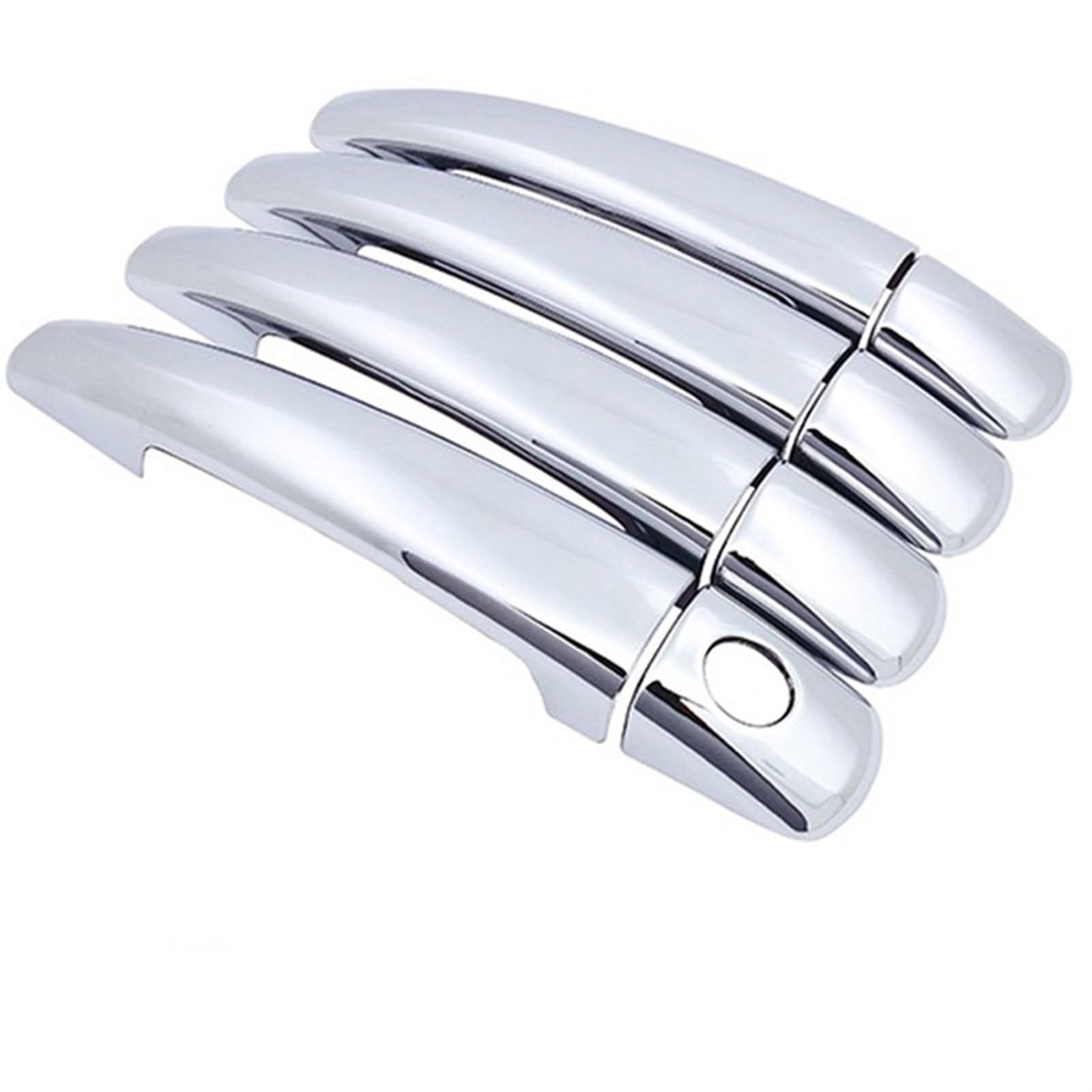 JTWMTY Car Exterior Door Handle Cover Protective Accessories Stickers Trim Set for Peugeot 208 2012 2013-2018
