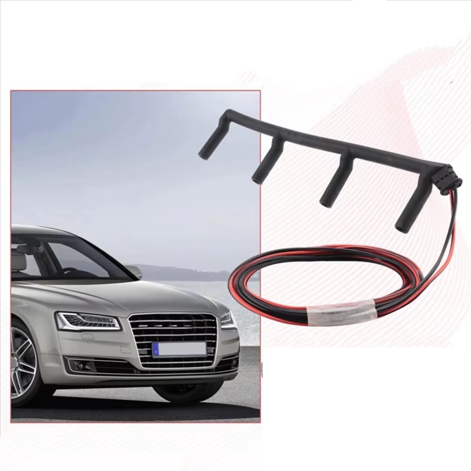 Compatibile Con Per Golf 1998 1999 2000 2001 2002 2003 2004 Auto Glow Plug Rail Bridge Cablaggio OEM: 038971782B Cablaggio candelette