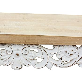 Amazon.com: VELOVE Antique White Console Table with Carved