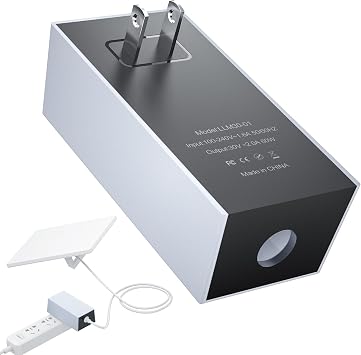 60W for Starlink Mini Power Supply Adapter, AC/DC Power Replacement, 30V/2A Output Wall Charger Plug for Starlink Mini Dish, Compatible with Starlink Mini DC to DC Power Cable