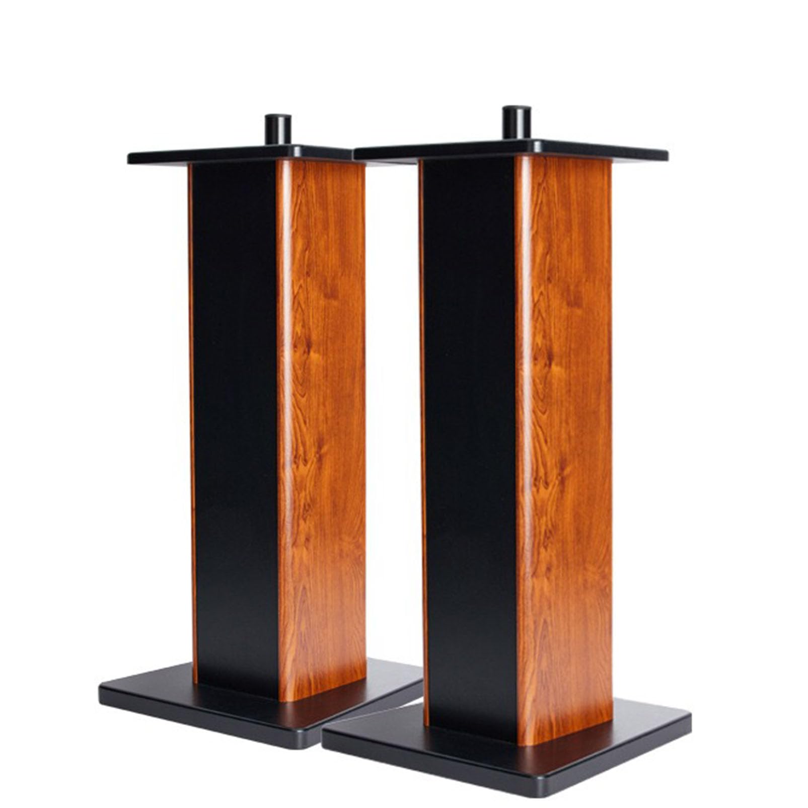 Universal Floor Speaker Stands for Surround Sound, Heavy Duty Bookshelf Speaker Stand, Studio Monitor Stands with Cable Management, Speaker Stand Pair for Home Office Wedding