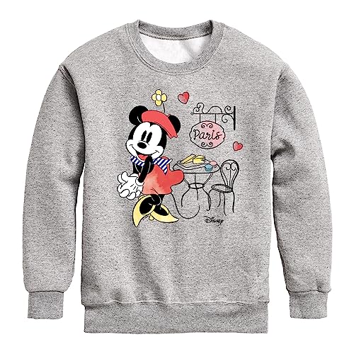Disney Characters - Mickey & Friends - Minnie Mouse in Paris - Toddler And Youth Long Sleeve Graphic T-Shirt