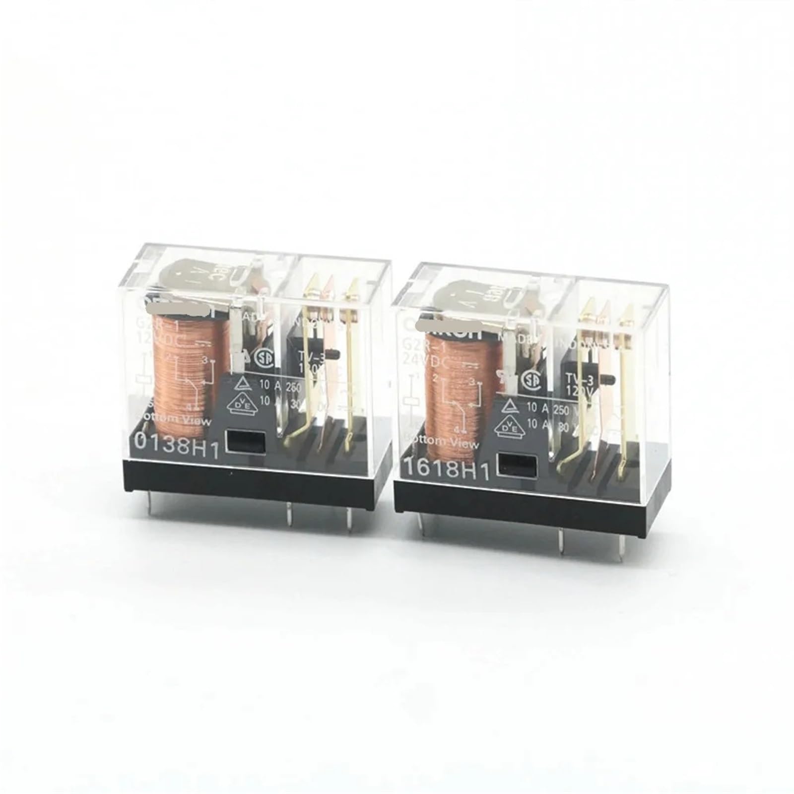 Relais G2R-1 5 broches pour éviter les pannes de commutation 10A