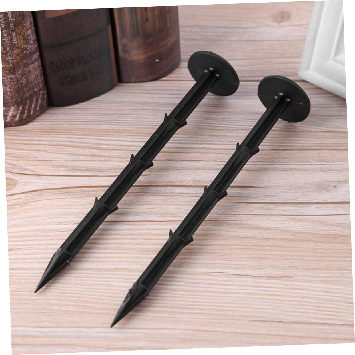 POPETPOP 10Pcs Heavy Duty Tent Stakes Ground Pegs for Camping Gardening and Hiking Lightweight Durable Outdoor Garden Stakes