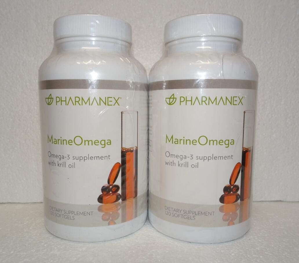 Amazon.com: Pack of Two: Pharmanex Marine Omega MarineOmega 120 Softgels x2  : Health \u0026 Household