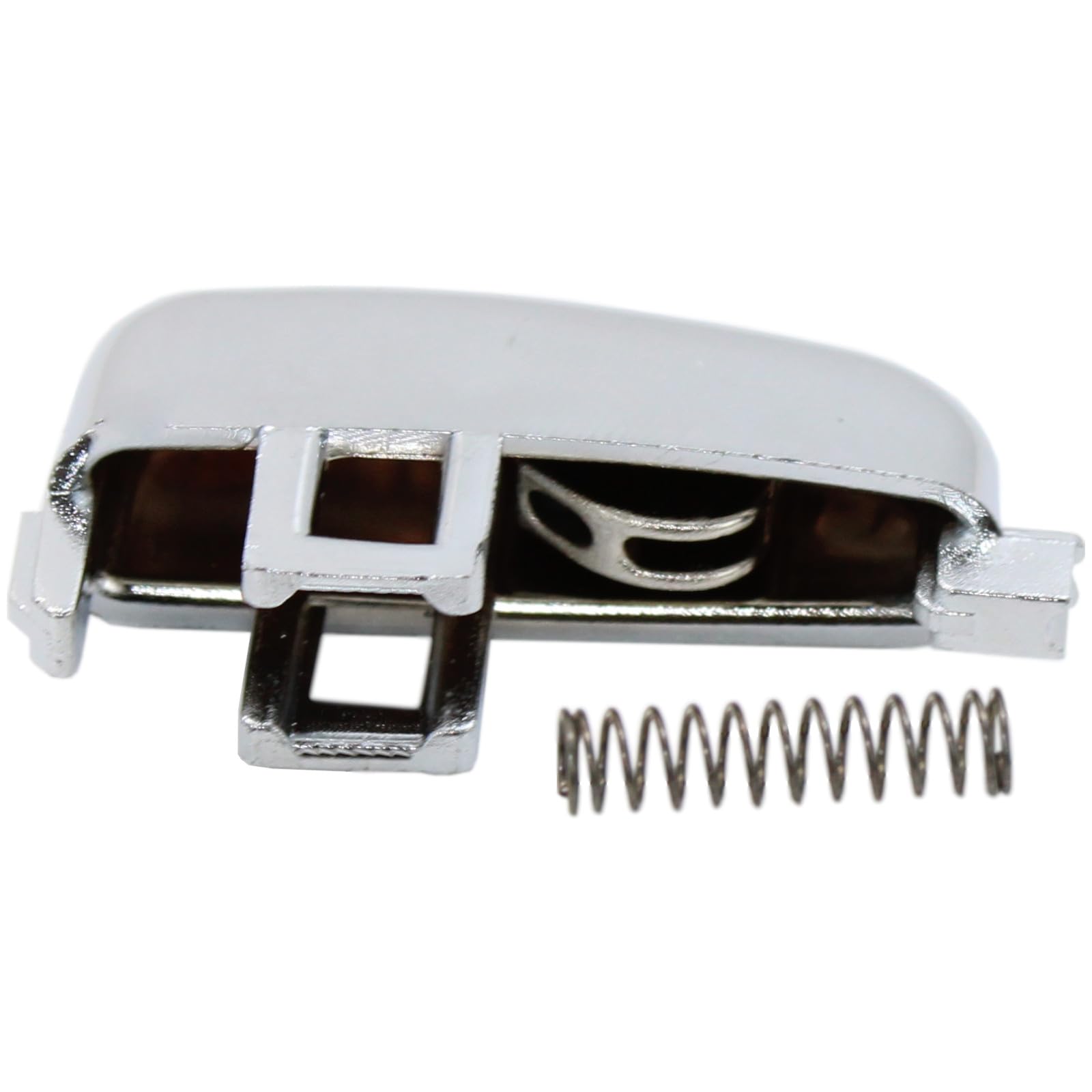 BIAREN Handbrake Button Switch Replacement Kit Silver Chrome For 