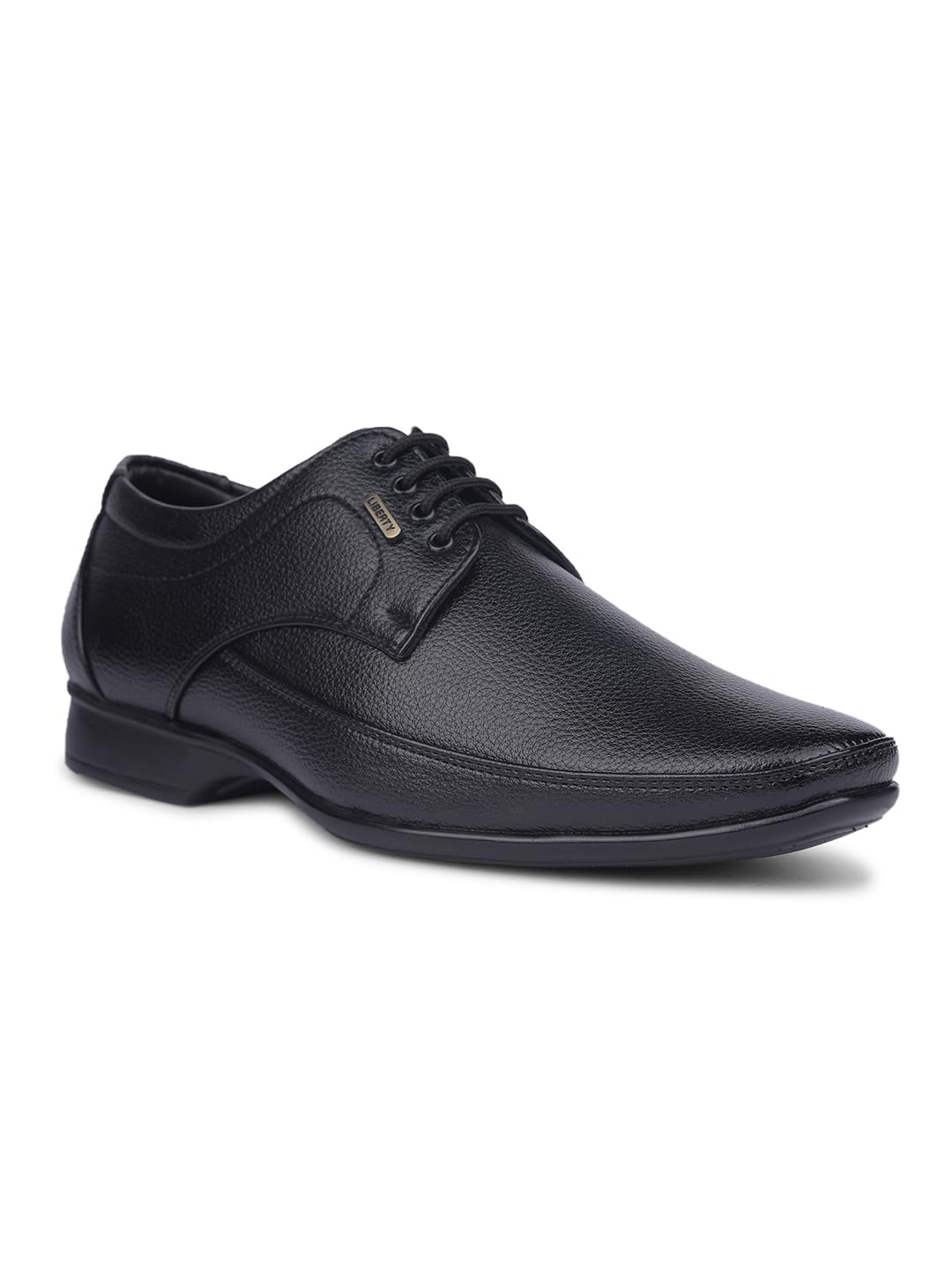 Liberty Men Formal Derby Shoes with PU Upper|PVC Sole Lacing Shoes for Men | Formal & Office Wear Shoes for Men | Lacing Formal Shoes for Men (11 UK - Black) (B0D1CPV75H) Amazon Price History, Amazon Price Tracker
