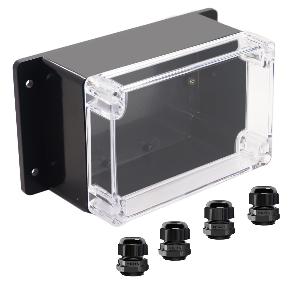 Waterproof Electrical Project Box - Clear ABS Case -22