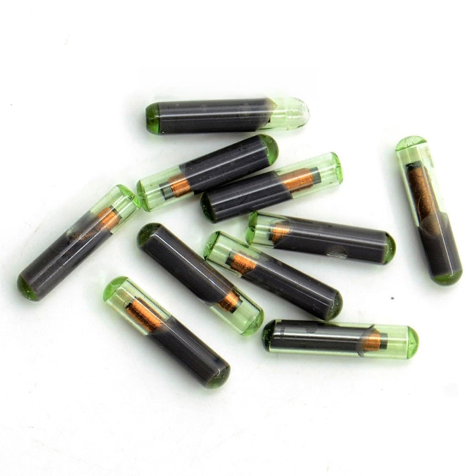 XFUYI 10x ID48 () Transponder Chip for Key Tool for Car Pack of 10 ID48/7935 Chip Unlock Coding