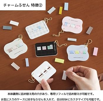 Amazon.co.jp: カンミ堂 ココフセン タス チャームふせん スクエア