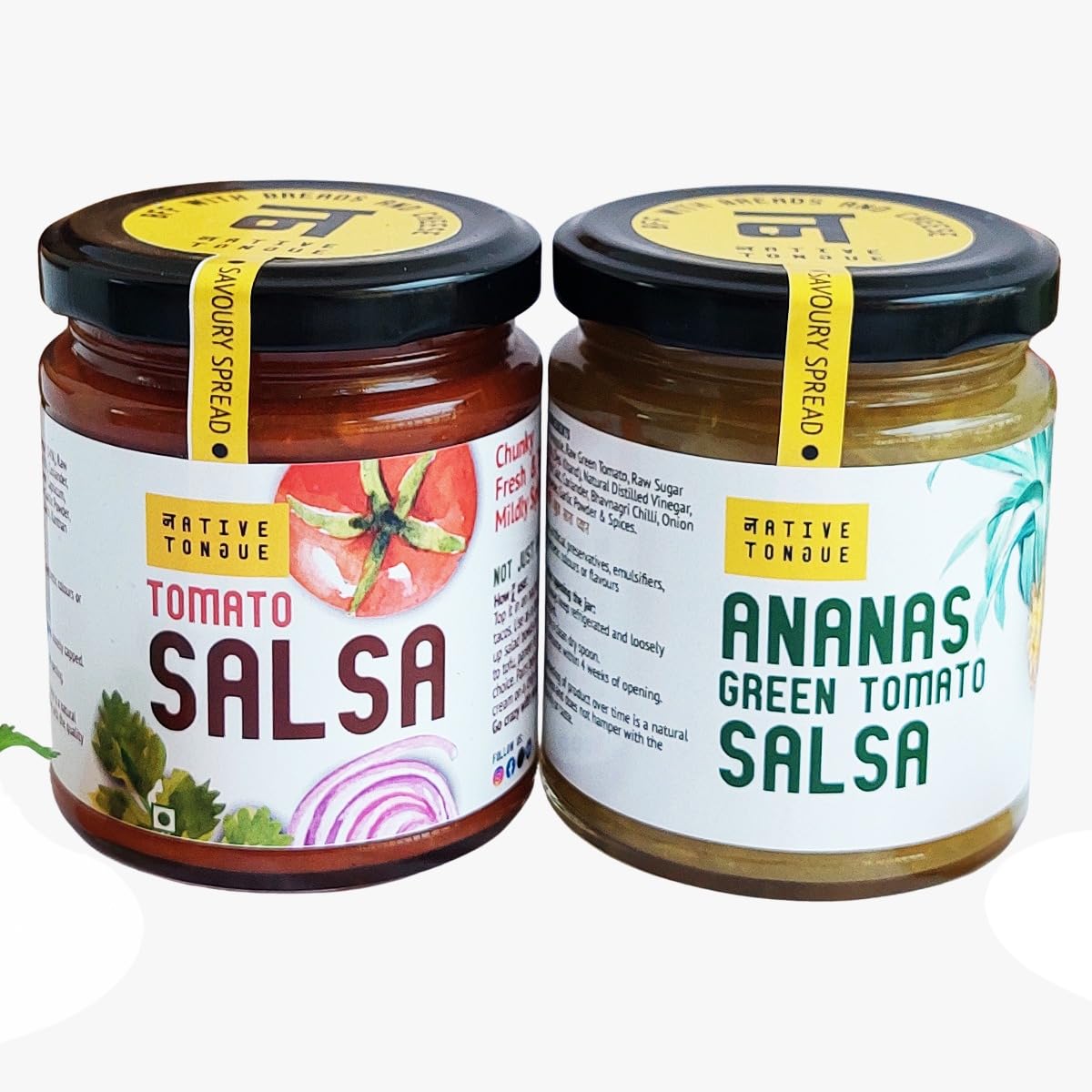 Salsa Money Saver Twin Pack | Ananas (Pineapple) Salsa | Tomato Salsa | 200g | All Natural | Spicy | Sweet | Tangy | Delicious-image-42