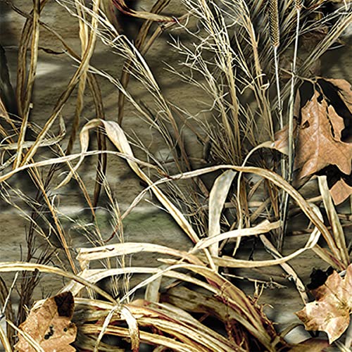 Queenbox 5X32.8Ft Camo Vinyl Wrap, Woodland Nature Tree Camouflage Self-Adhesive Car Sticker Decal Film Air Release Roll, 1 #TOP10