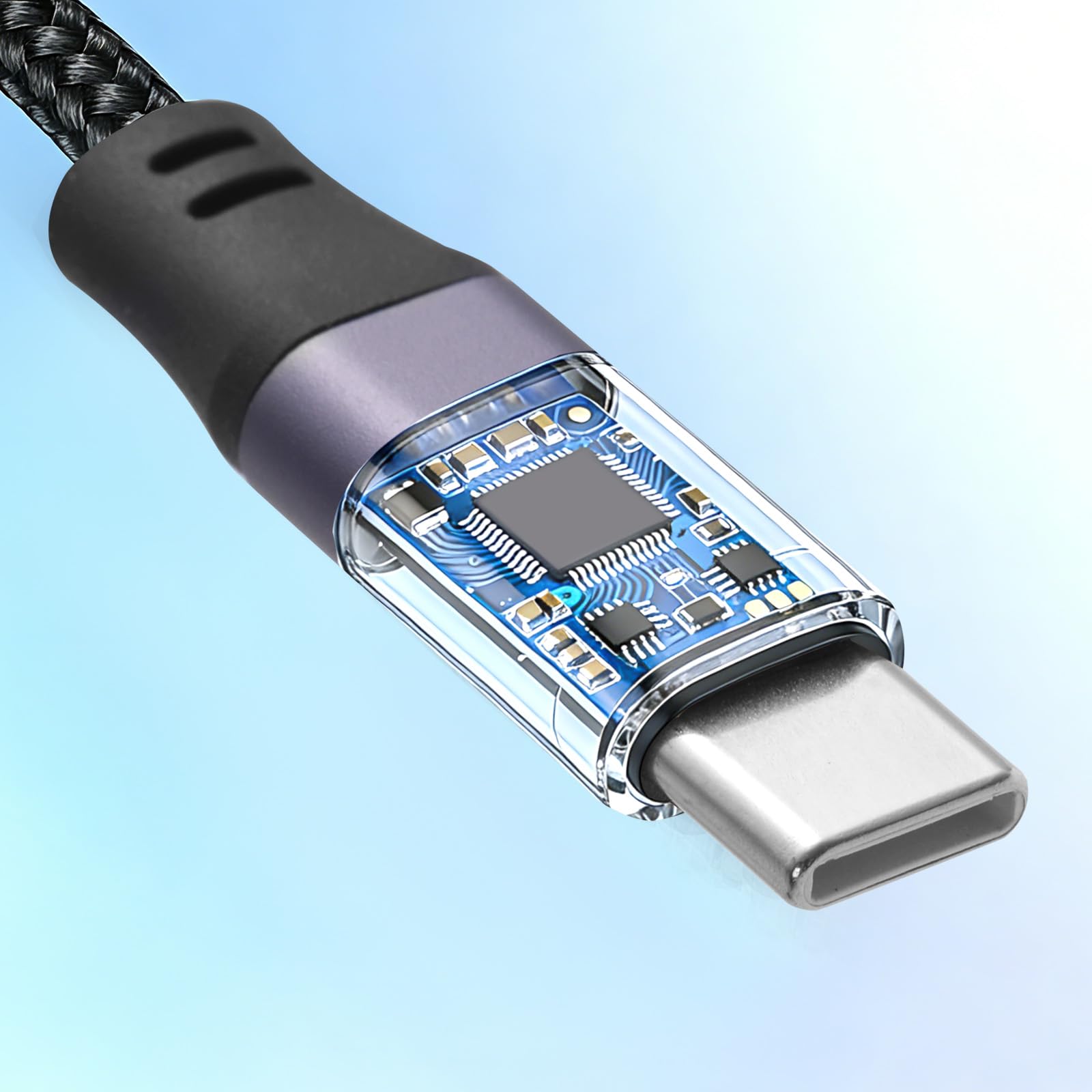 2 Pezzi Adattatore Audio da USB-C a Jack 3,5mm con Ricarica Rapida PD da 60W, Jack Cuffie DAC 2-in-1 per iPhone Gaming Auto AUX e Altro USBC
