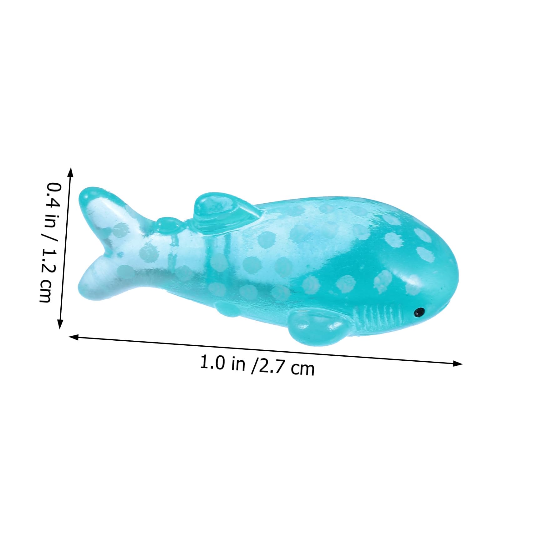 Housoutil 150piezas Adornos De Acuario De Ballena De Decoración De Paisaje para Peceras Mini Ornamentos De Accesorios para Acuarios De Agua Dulce y Salada