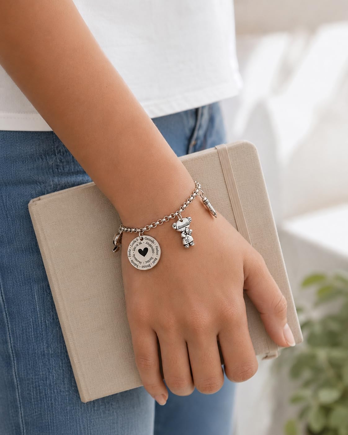 Always Regalo para profesora Pulsera Profe Personalizada