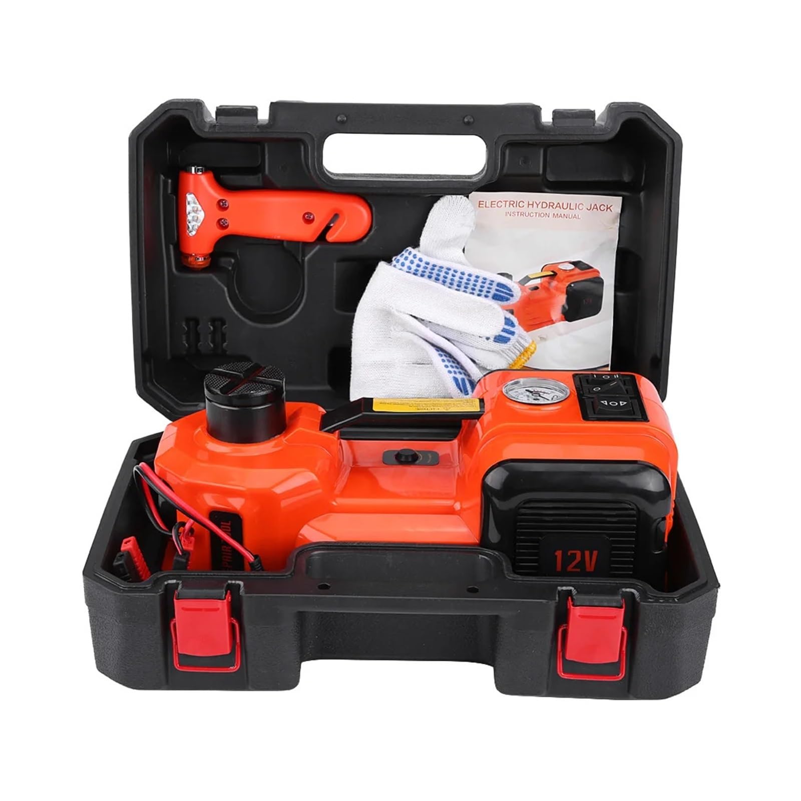 sollevatore auto Cric idraulico elettrico da pavimento per autoveicoli da 5 tonnellate per garage e martinetto automatico per attrezzature di emergenza cavalletti auto