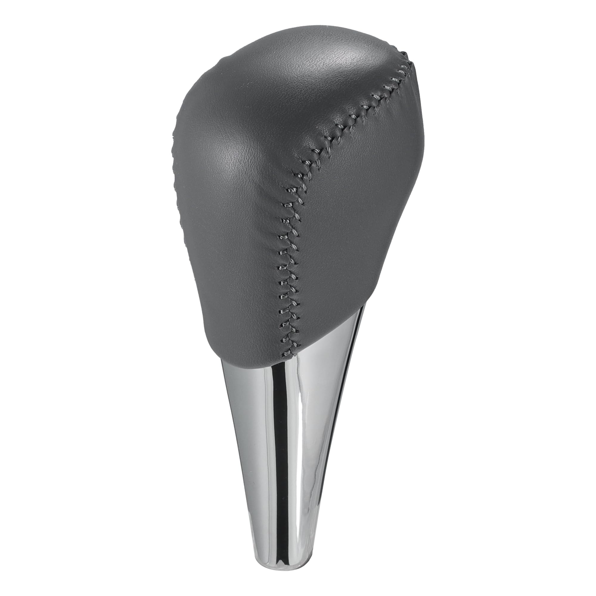 A ABSOPRO Automatic Gear Shifter Knob for Toyota Camry 2007-2014 Plastic Faux Leather Automotive Gearbox Stick Shifter Lever Knob Gray with Gray