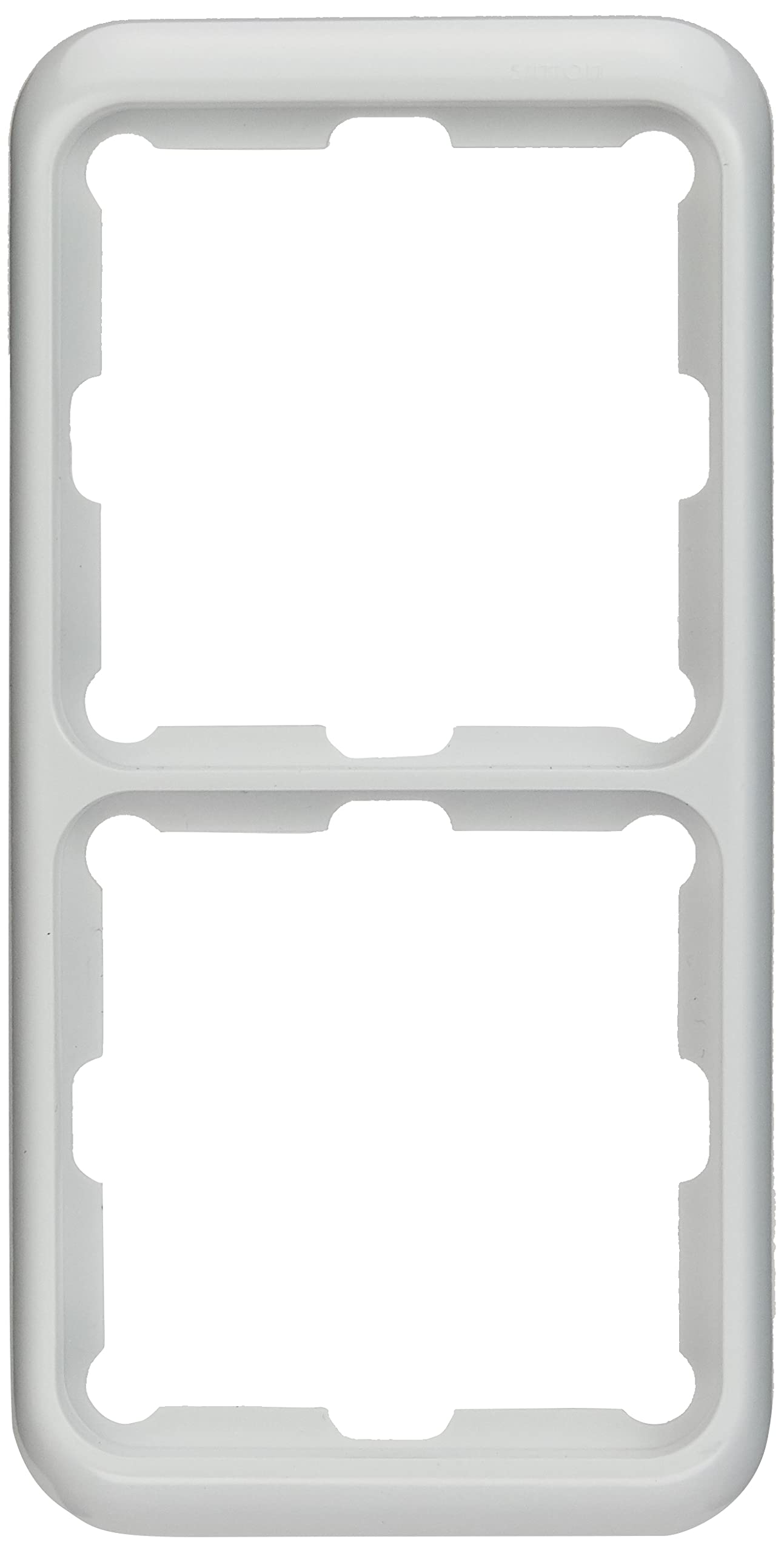 Simon 75620-30 placa de pared y cubierta de interruptor Blanco