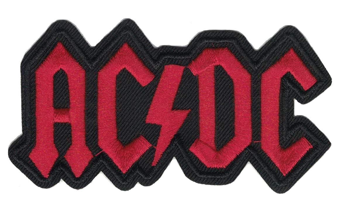 Hard Rock PatchesAC/DC Logo Red Patch