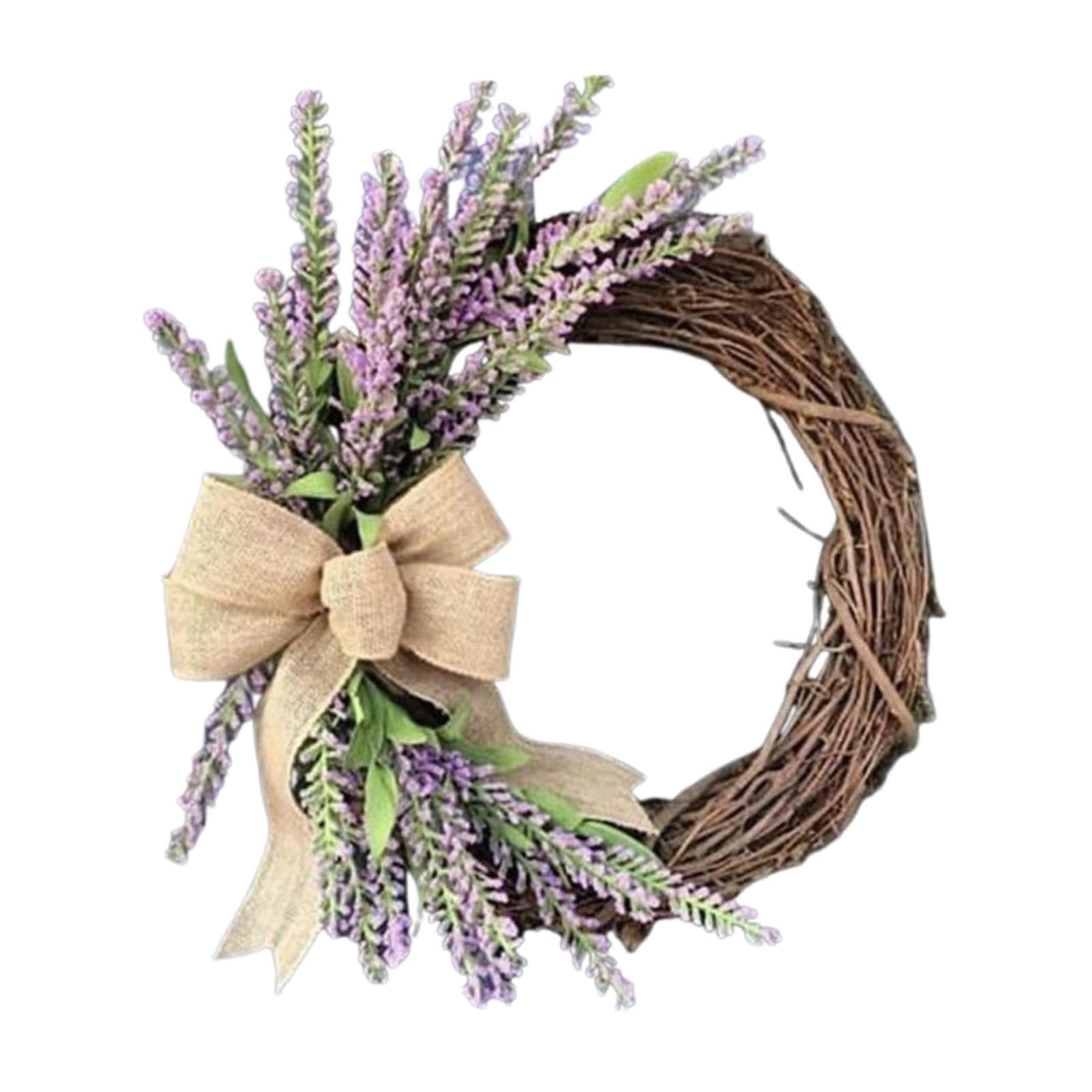 KIXZSAZ Easter Wreath Floral Hoop Festive Decor Reusable Plastic Vivid And Cute Wreath Floral Hoop Decoration Easter Celebration