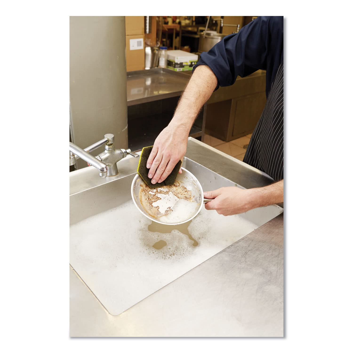 Scotch-Brite 85946 Dual Purpose Scour Pad 96hex (confezione da 15)
