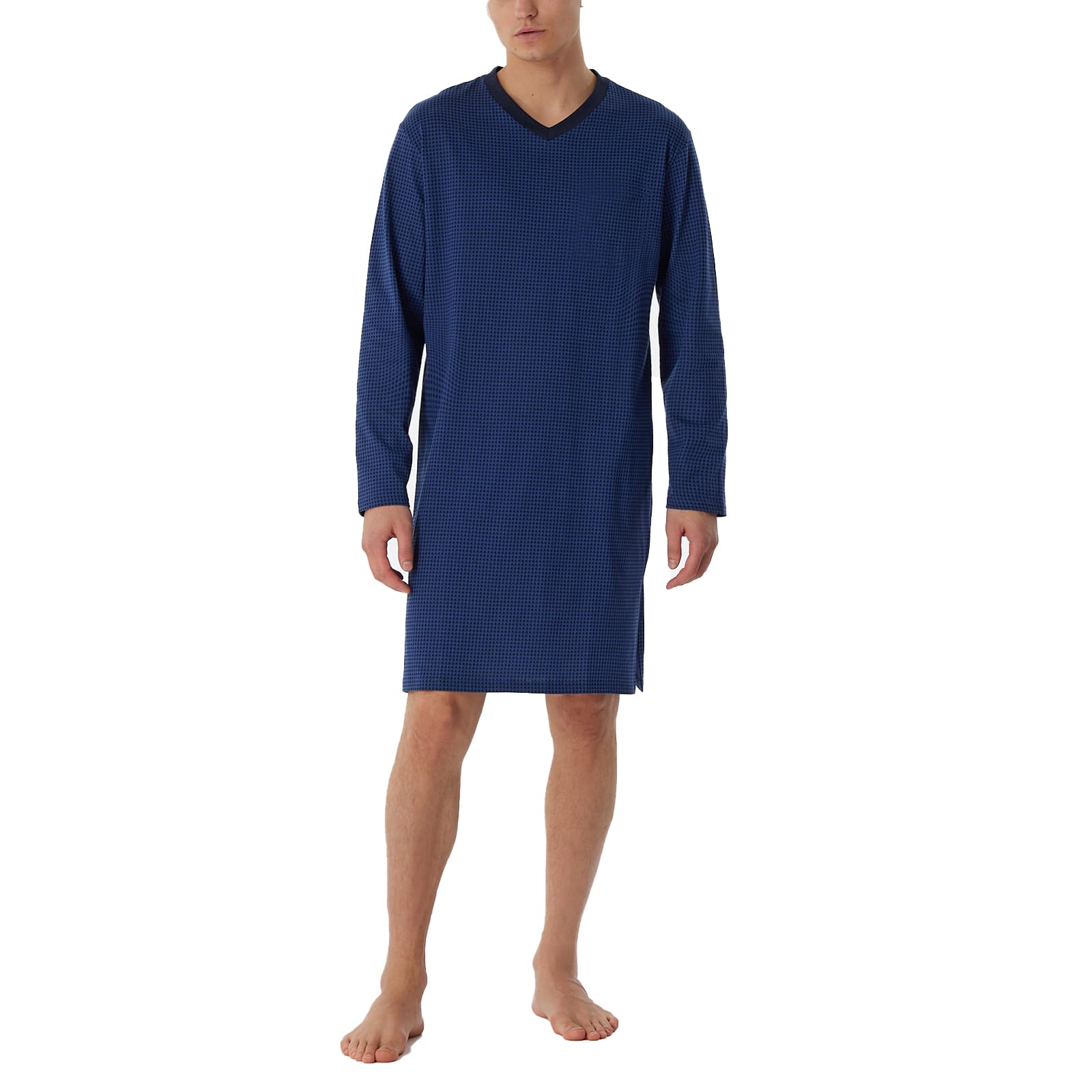 Schiesser Koszula nocna Mężczyźni Koszula nocna z długim rękawem - Nightwear