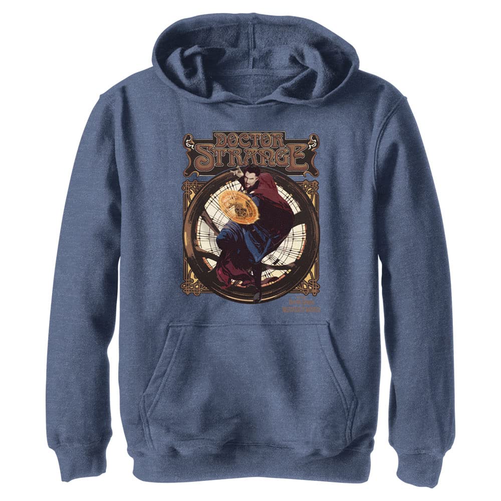 Marvel Retro Seal, Sudadera Bebe Niños Unisex^niños, Marineblau Heather,