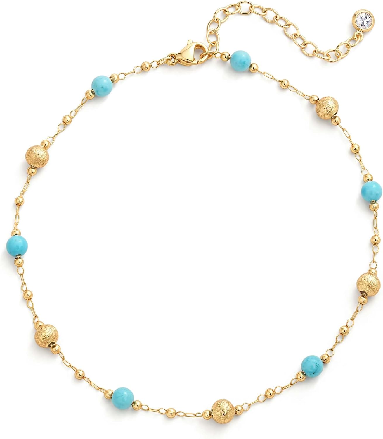 MTMY Gold Anklets for Women 14K Gold Plated Tiny Bead Anklet Colorful Tassel Foot Chain Dainty Adjustable Cute Summer Beach Boho Anklets Jewelry Gift