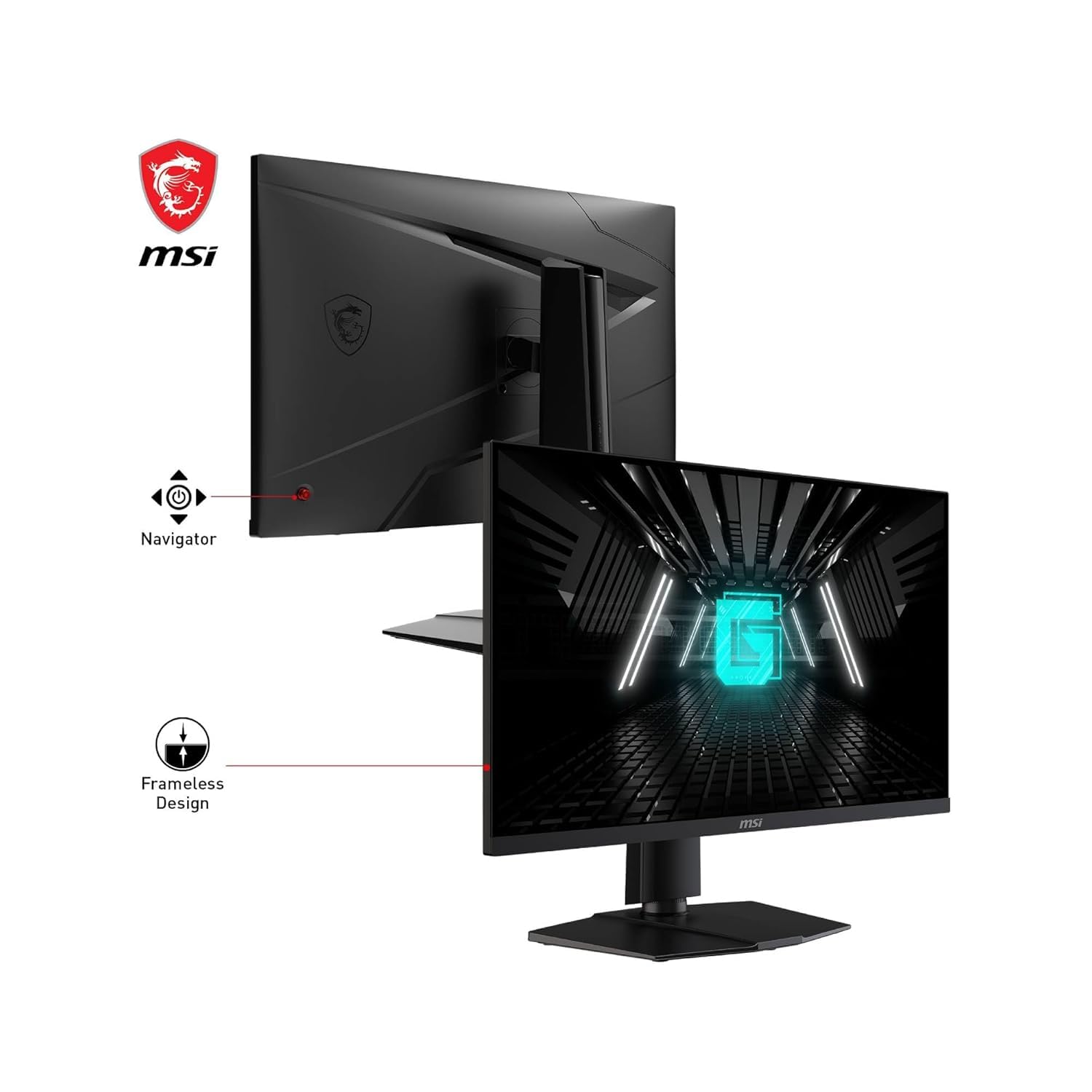 MSI G274QPF E2 27インチ ゲーミングモニター MSI G274QPF E2 27-Inch Gaming Monitor, WQHD 2560x1440, Rapid IPS