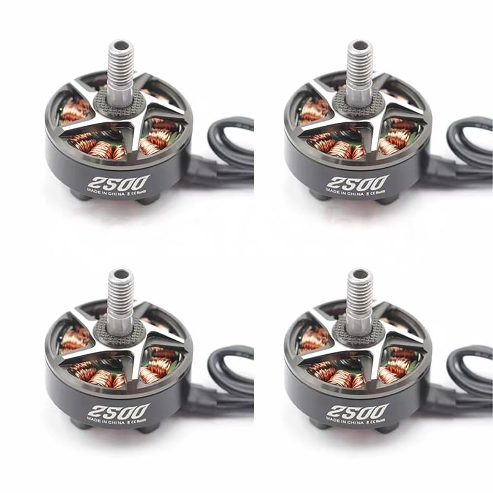 RCINPOWER EX2306 2306 Plus 1800KV 2500KV 2750KV Motor sin escobillas para hélice RC Quadcopter FPV Racing Drone DIY (4 piezas 2306 2500KV)
