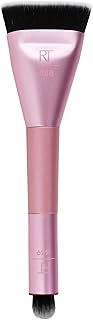 Real Techniques Sculpt & Shape Dual Ended 2-in-1 Makeup Brush, Contours Cheek, Nose, Eyes and Highlighter, Flat Head Blend...