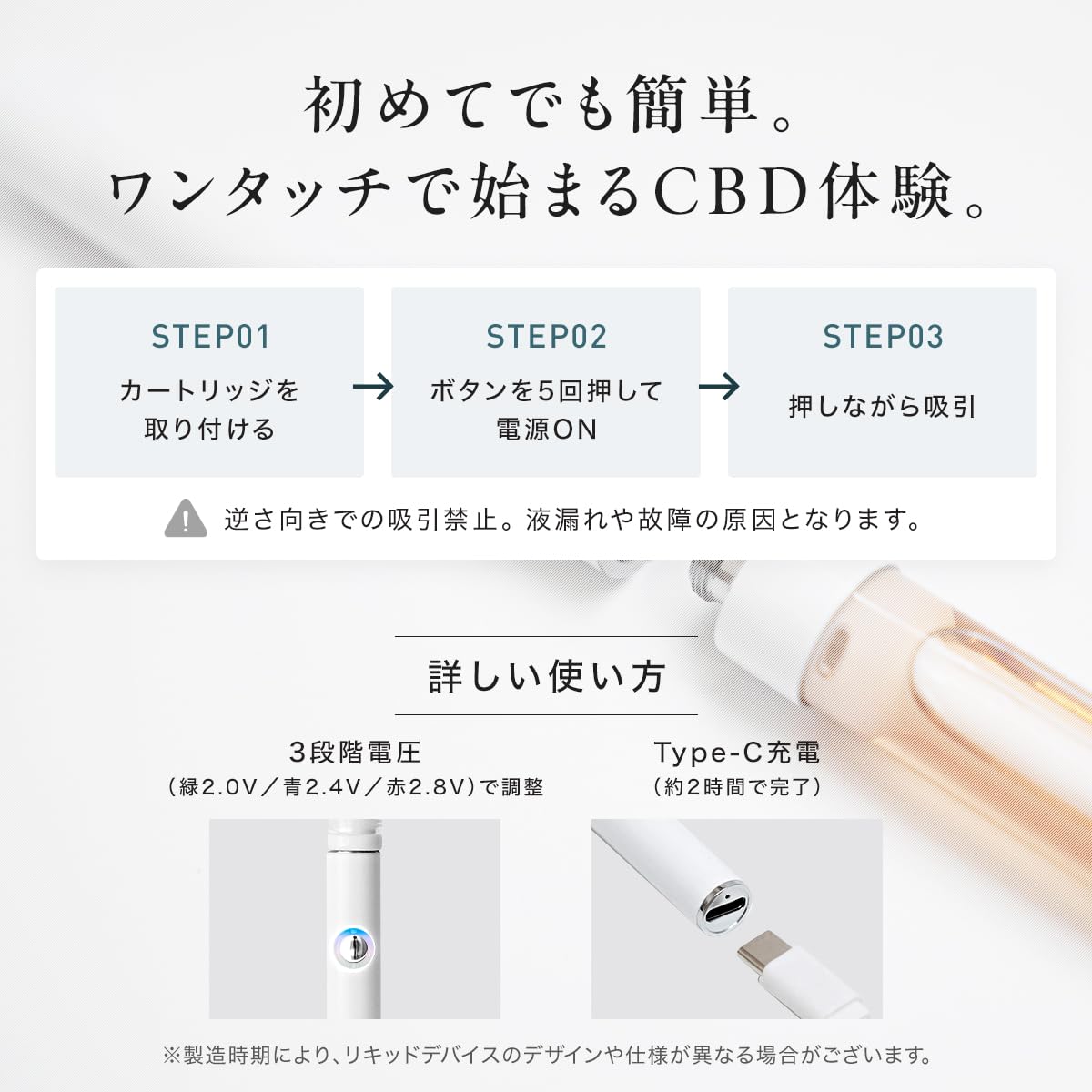 Amazon | Naturecan (ネイチャーカン) 40% CBDリキッド カートリッジ