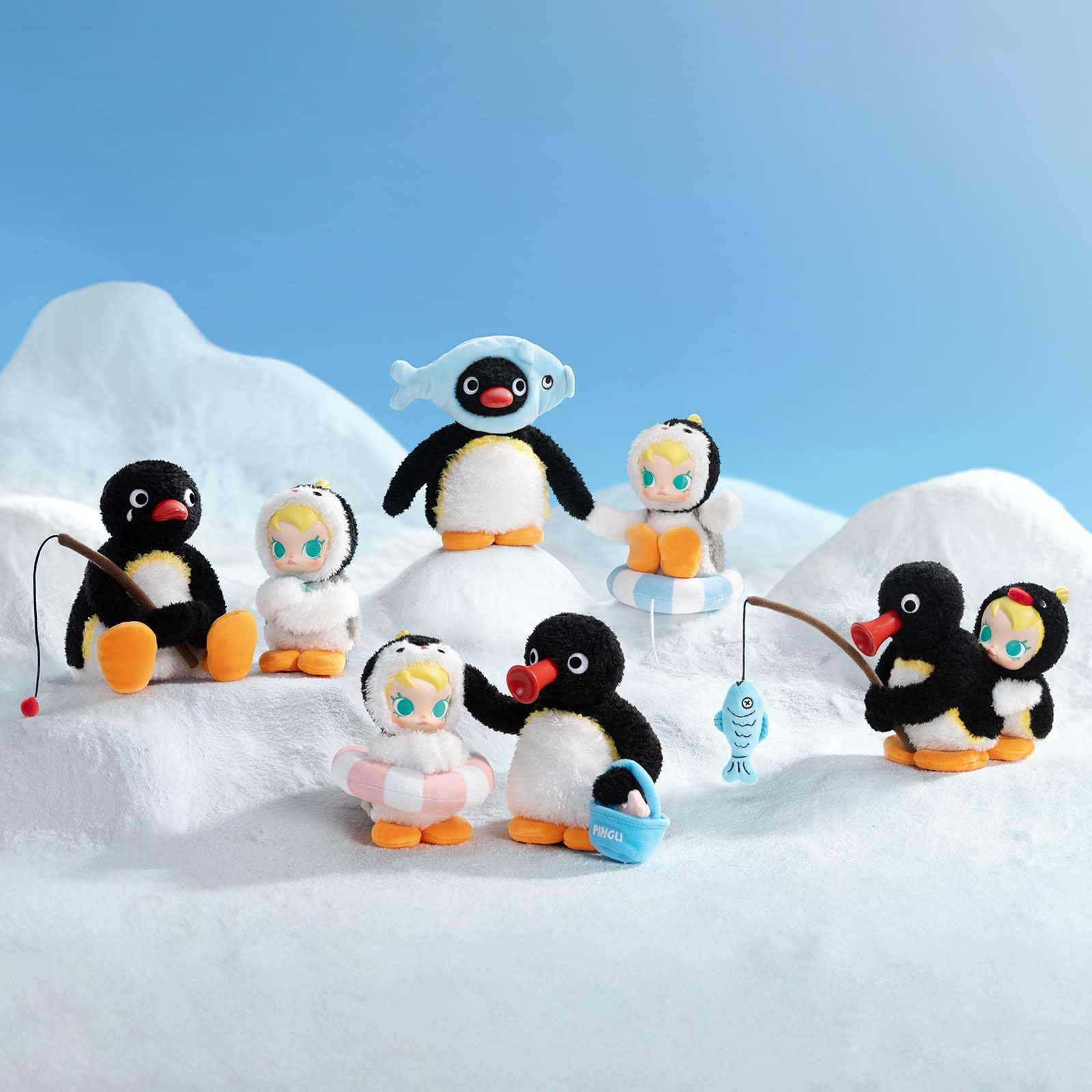 POP MART Baby Molly × Pingu アソートボックス Amazon.co.jp: POP MART Baby Molly × Pingu Happy Fishing シリーズ