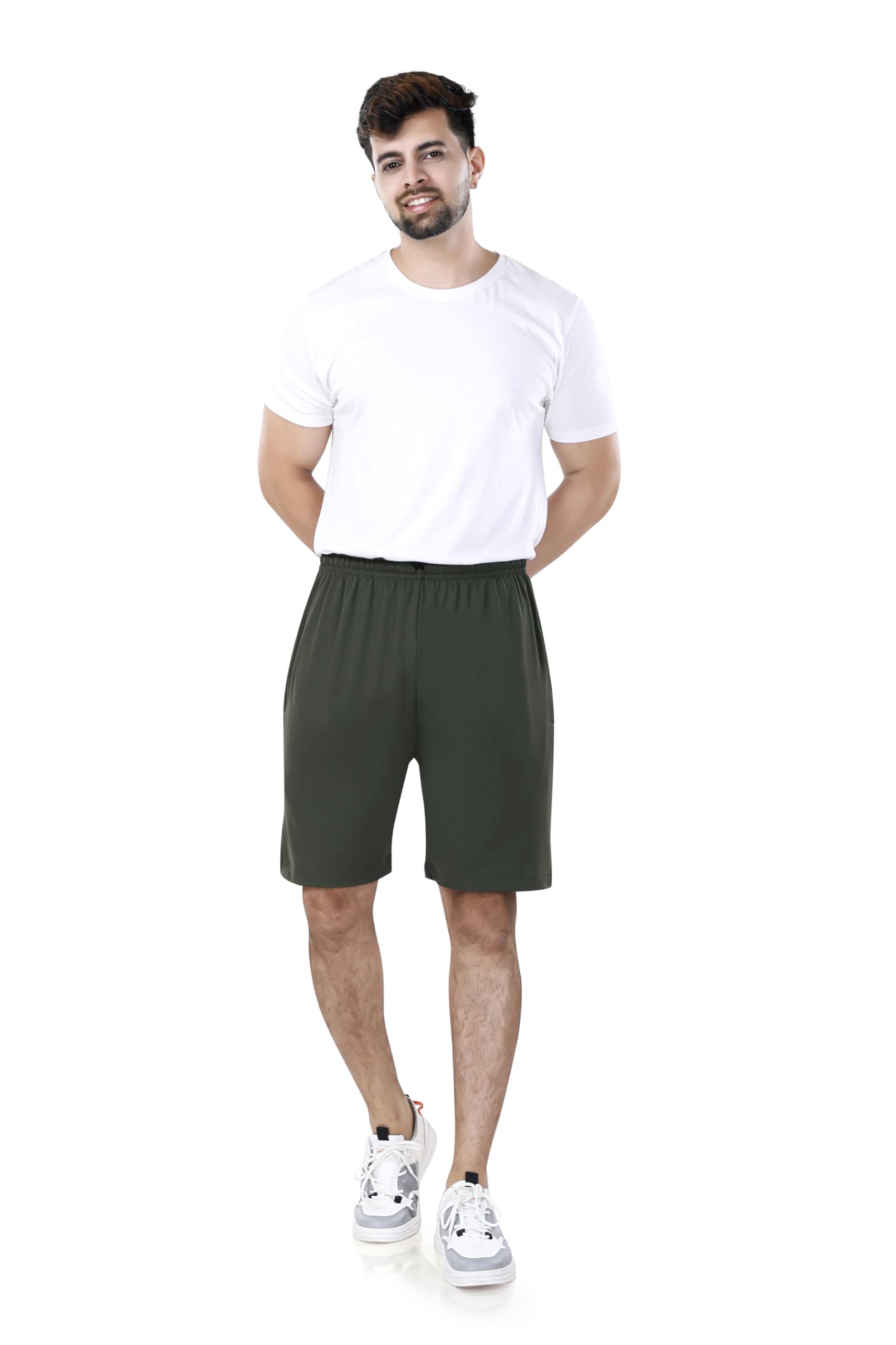 neo garments Men's Polyester Regular Casual Short Pant-picture-27