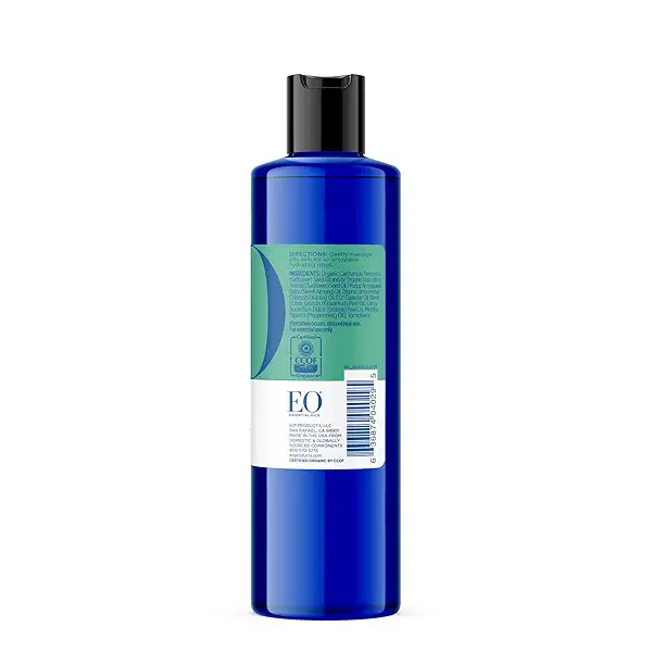 EO Body Oil, 8 Ounce (Pack of 2), Grapfruit Mint, Certified CCOF and made with Essential Oils for Men and Women for Massage and Moisture 3