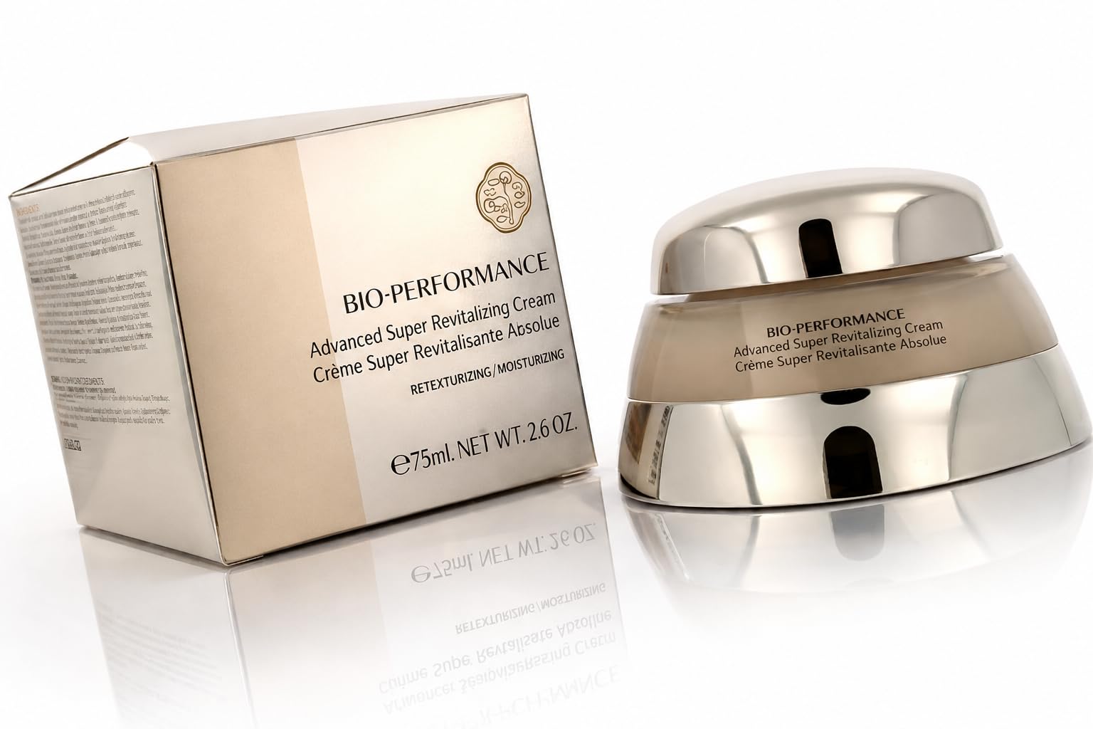 Bio-Performance Crema Super Rivitalizzante Avanzata Assoluta 75 ml, Crema Viso Idratante