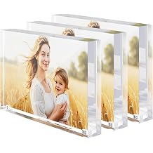 4x6 Acrylic Picture Frames 3 Pack