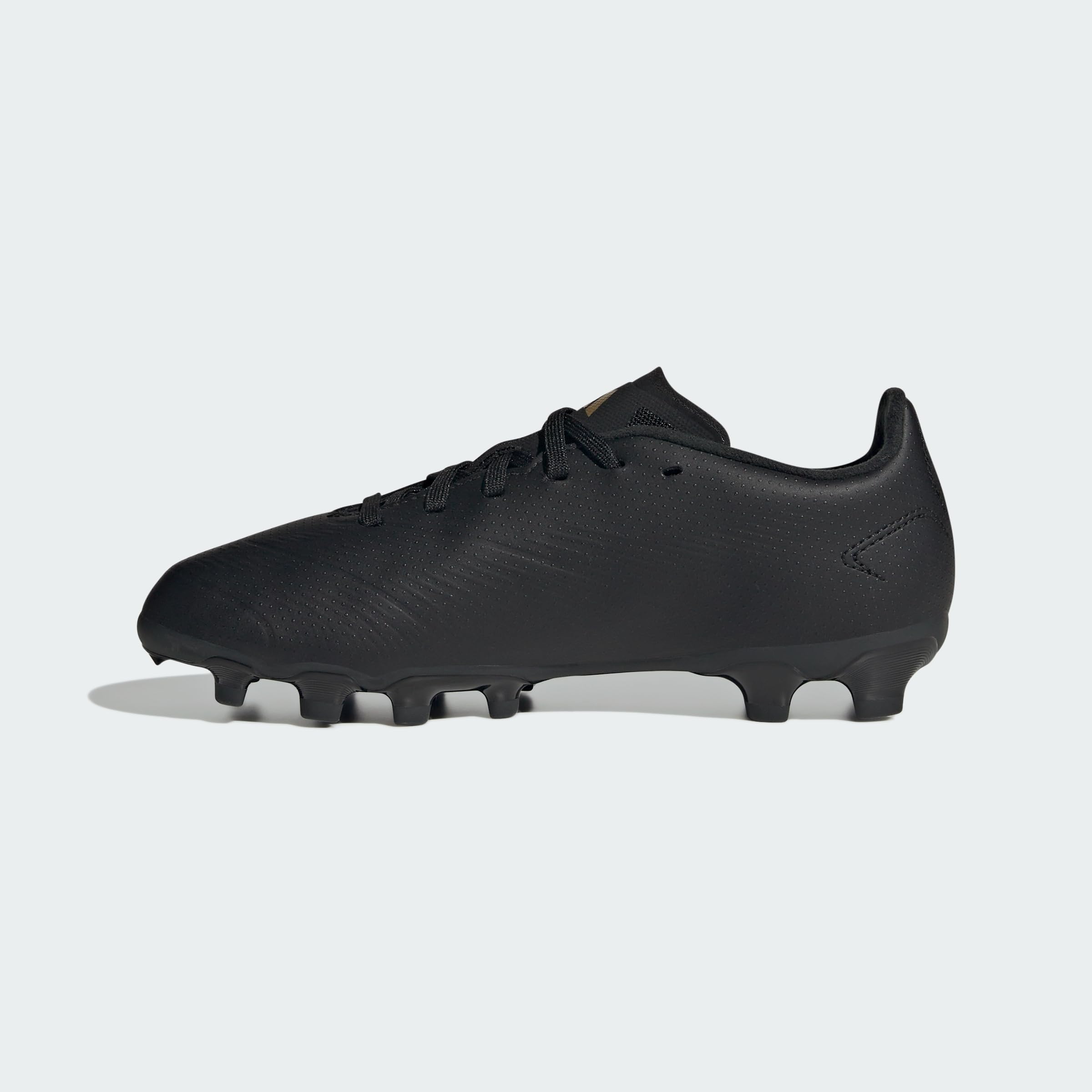 adidas Unisex niños Predator League J Football Boots Multi Ground, Core Black/Carbon/Gold Metallic, 28 1/2 EU