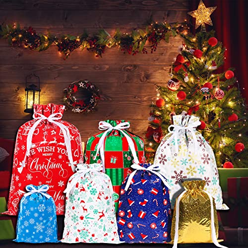 CASPLUS Christmas Drawstring Gift Bags (38PCS) - Image 5