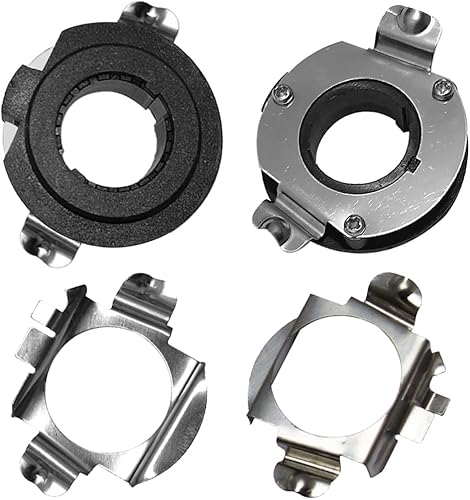 Miniatura 10 de Custom H7 LED Faro Bombilla Retenedores Adaptador Base para BMW E60 ML450 ML500 GLA63 AMG GL350 E350 ML350 ML350 GTI Jetta Golf Alltrack Tiguan