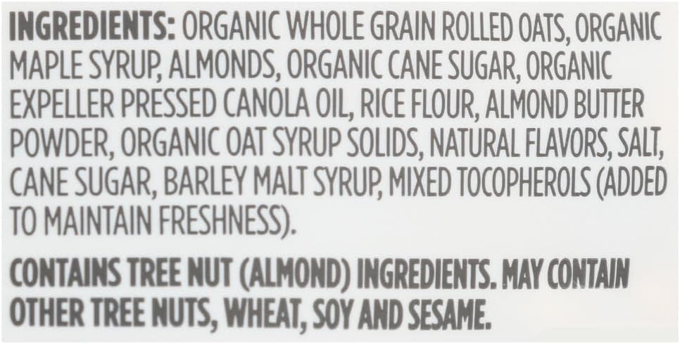 , Maple & Almond Butter Granola, 12 Ounce