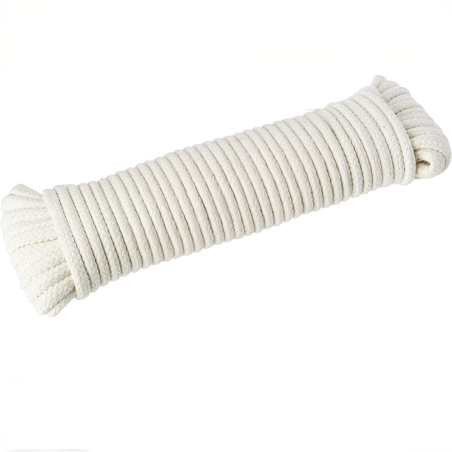 Concept4u® 12.5m x 5.8mm Waxed Cotton Sash Window Pulley Cord Suitable for use with Sash Windows or Airers